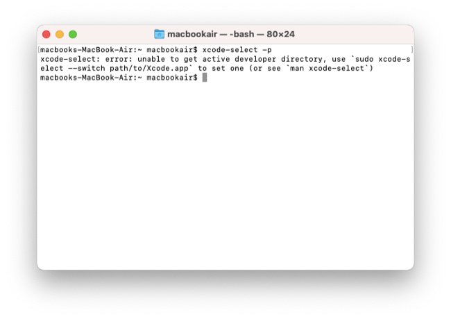 install command line developer tools in os x